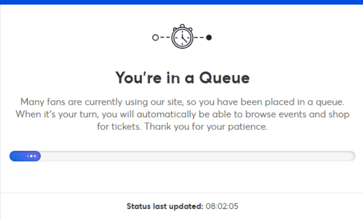 You're in a Queue